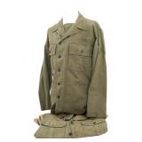 WWII US ARMY 1st & 3rd PATTERN HBT COMBAT SHIRTS