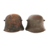WWI IMPERIAL GERMAN M16 HELMET SHELLS