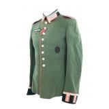 WWII GERMAN HEER PANZER NCO M35 WAFFENROCK TUNIC
