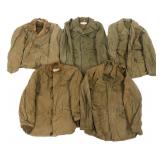 WWII US ARMY M41 & M43 FIELD JACKETS