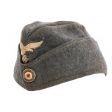 WWII GERMAN LUFTWAFFE OVERSEAS CAP