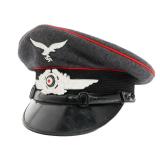WWII GERMAN LUFTWAFFE FLAK ARTILLERY NCO VISOR CAP