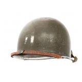 WWII US ARMY 29th INFANTRY DIV. OFFICER M1 HELMET