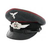 WWII GERMAN LUFTWAFFE FLAK ARTILLERY NCO VISOR CAP