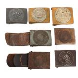IMPERIAL GERMAN EM / NCO BELT BUCKLES