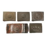 IMPERIAL GERMAN EM / NCO BELT BUCKLES