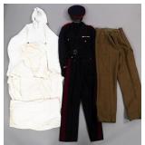 WWI - WWII BRITISH AND CANADIAN UNIFORM ITEMS