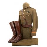 WWI US AIR SERVICE OFFICER PILOT UNIFORM SET