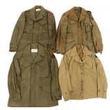 WWII US ARMY INF DIVISIONS M41 & M43 FIELD JACKETS