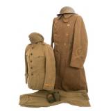 WWI US AEF TANK CORPS 2nd LIEUTENANT UNIFORM SET