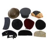 WWII - GULF WARS WORLD MILITARY HEADGEAR