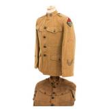 WWI US AIR SERVICE & 14th ENGINEER REGT NCO TUNICS