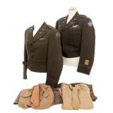 WWII USAAF OFFICER IKE JACKET UNIFORMS