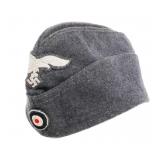WWII GERMAN LUFTWAFFE OVERSEAS CAP