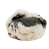 WWII GERMAN HEER WINTER FUR CAP