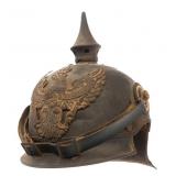 IMPERIAL GERMAN M1915 JAGER REGIMENT HELMET
