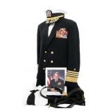 COLD WAR - GULF WARS US NAVY ADMIRAL NAMED UNIFORM