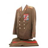 SOVIET CHIEF MARSHALL OF ARTILLERY UNIFORM