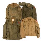 WWII US FSSF & 35th ID M41 & M43 FIELD JACKETS