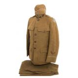 WWI US AEF 35th DIV. ENGINEER OFFICER UNIFORM SET