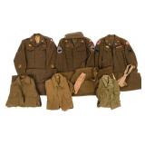 WWII US 8th ARMY & 9th AIR FORCE UNIFORMS