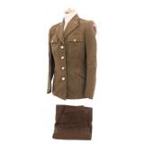 WWII US ARMY WAC 4th AIR FORCE WOMAN