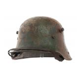 WWI IMPERIAL GERMAN M16 CAMO COMBAT HELMET