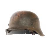 WWII GERMAN M42 NORMANDY CAMO COMBAT HELMET