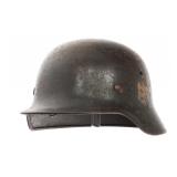 WWII GERMAN KRIEGSMARINE M40 SD COMBAT HELMET