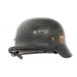 WWII GERMAN KRIEGSMARINE M35 DD COMBAT HELMET