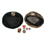 VIETNAM WAR US 5th SF GROUP & ARVN RANGER BERETS