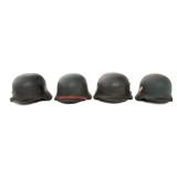 MODERN COPIES OF WWII GERMAN HELMETS