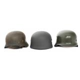 REENACTOR WWII GERMAN COMBAT HELMETS