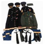 MODERN US ARMY DRESS BLUE & SERVICE GREEN UNIFORMS