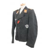WWII GERMAN LUFTWAFFE PILOT OFFICER FLIEGERBLUSE