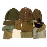 WWII - COLD WAR US ARMY TUNIC & UNIFORM ITEMS
