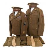 WWII US ARMY & AAF ENLISTED/NCO UNIFORMS