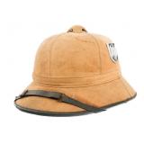 WWII GERMAN HEER 1ST PATTERN TROPICAL PITH HELMET