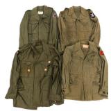 WWII US ARMY 10th MOUNTAIN & 2nd ID M43 JACKETS