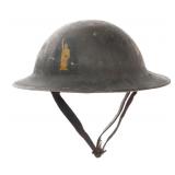 WWI US AEF 77th DIVISION MkI COMBAT HELMET