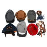 REENACTOR CIVIL WAR HEADGEAR & ACCOUTREMENTS