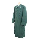 WWII GERMAN M40 SCHUTZPOLIZEI MEISTER GREATCOAT