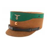 WWII GERMAN SA NORDMARK "COFFEE CAN" KEPI HAT