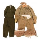 WWII JAPANESE ARMY OFF. MANCHURIA WINTER UNIFORM