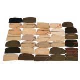 WWII US ARMY GARRISON CAPS