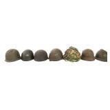 WWII - COLD WAR US & EUROPEAN MILITARY HELMETS