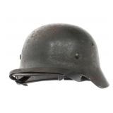 WWII GERMAN M35 COMBAT HELMET