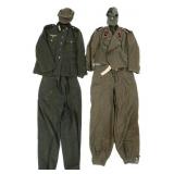 MODERN COPIES OF WWII GERMAN UNIFORM ITEMS