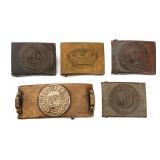 IMPERIAL GERMAN EM / NCO BELT BUCKLES