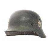 REFURBISHED WWII GERMAN HEER M35 COMBAT HELMET